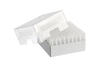 艾本德儲存盒 9 × 9, 可放置 81  個螺旋蓋（凍存）管， 3   mL，2  件，高 76  mm，3  英寸，聚丙烯材料，可耐受最低 -86  °C，可高溫高壓滅菌，帶蓋子并具有數(shù)字字母標(biāo)識